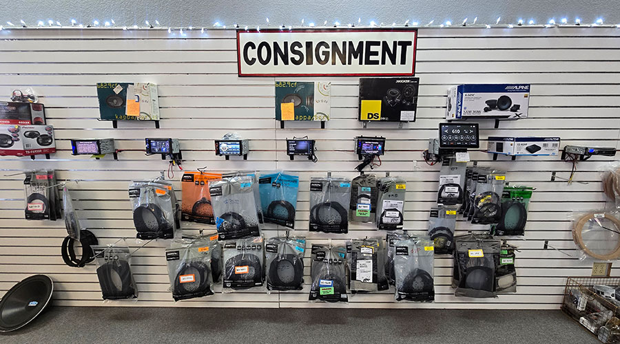 2nd Chance Consignment on Car Audio Electronics at Sounds Good To Me in Tempe Arizona near Phoenix AZ