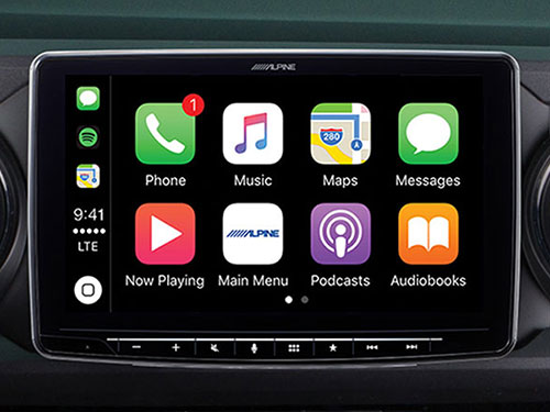 Alpine HALO 9" Mech-less AV Receiver ILX-F309 available at at Sounds Good To Me in Tempe AZ near Phoenix