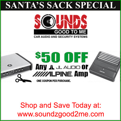 Sound Specials: Get $50 off any JL audio or Alpine amp, only at Sounds Good To Me in Tempe, AZ: Sound Specials: Get $50 off any JL audio or Alpine amp, only at Sounds Good To Me in Tempe, AZ: