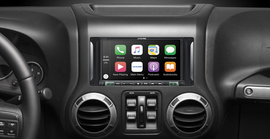 i207-WRA - Alpine 7" Restyle Mech-Less In-Dash System with Apple Carplay and Android Auto available at at Sounds Good To Me in Tempe AZ near Phoenix