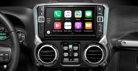 i209-WRA - Alpine 9" Restyle Mech-Less In-Dash System with Apple Carplay and Android Auto available at at Sounds Good To Me in Tempe AZ near Phoenix
